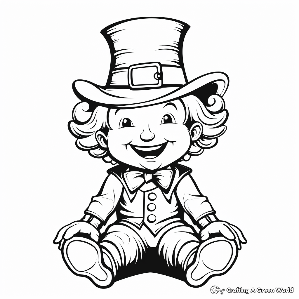 Leprechaun coloring pages