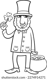 St patricks day coloring pages over royalty