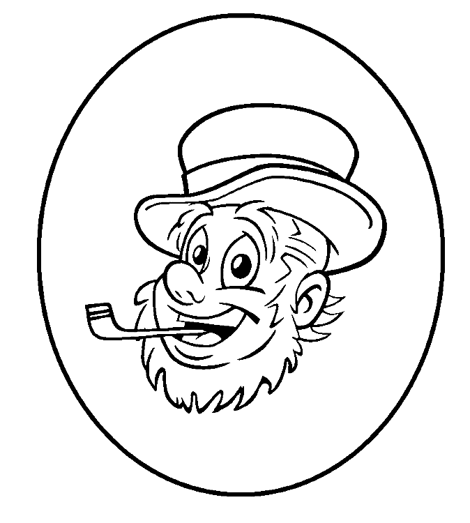 Leprechaun coloring pages printable for free download