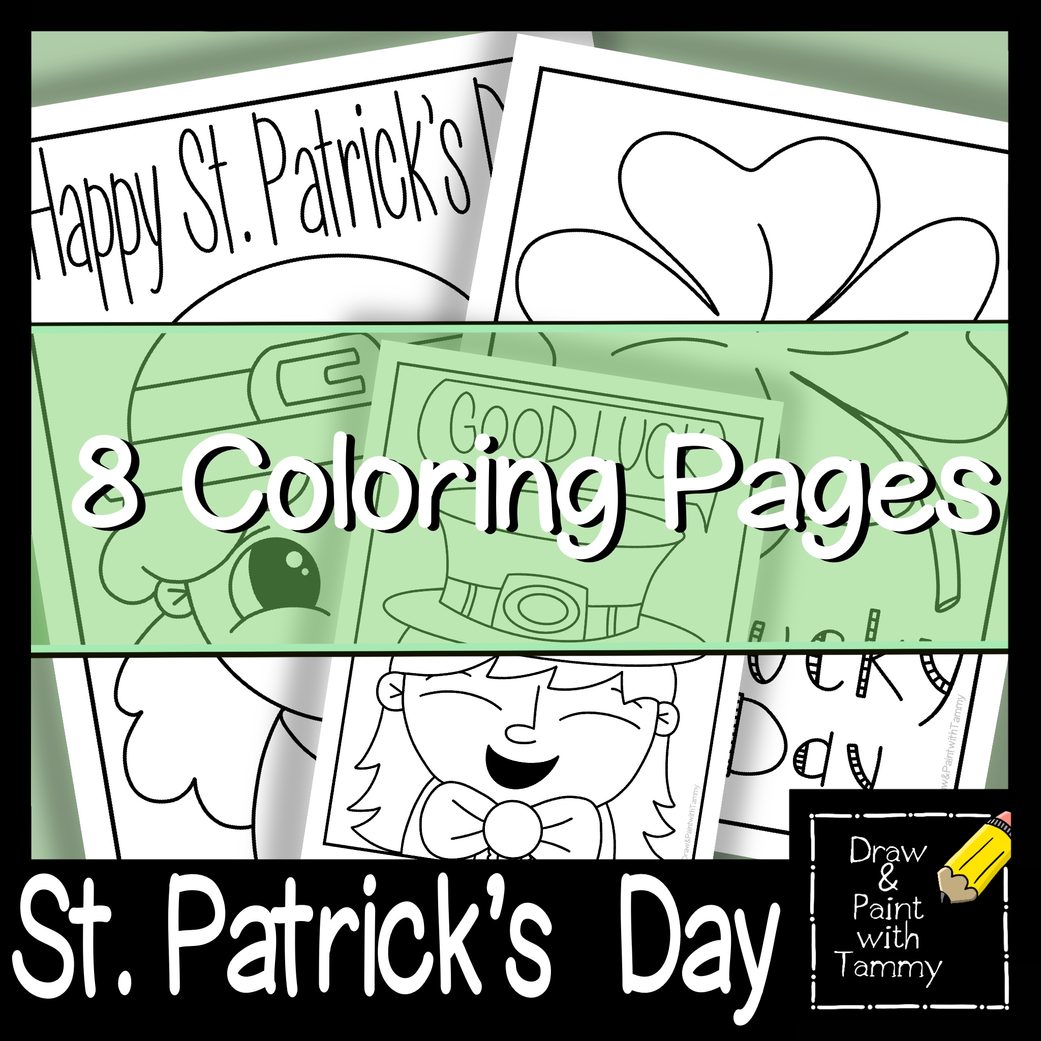 St patricks day theme march printable coloring pages made by teachers