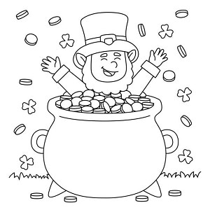 Best st patricks day coloring pages