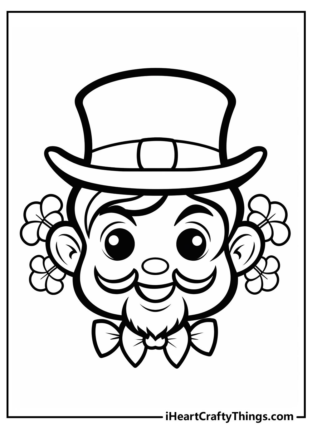 St patricks day coloring pages free printables