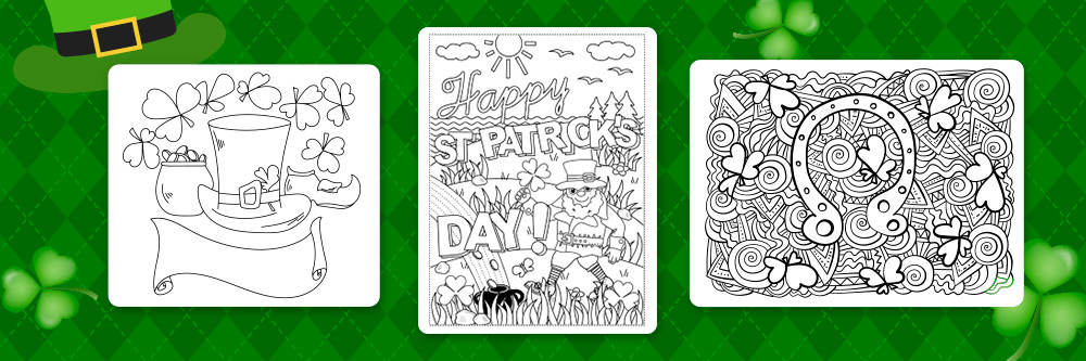 Best st patricks day coloring pages