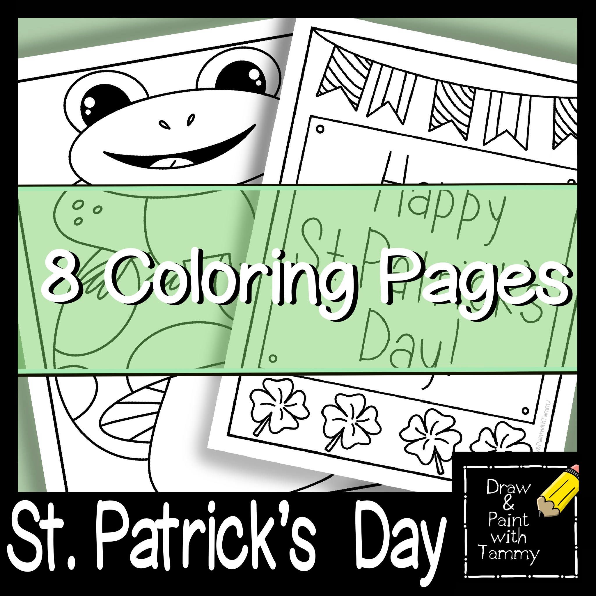 St patricks day theme march printable coloring pages made by teachers