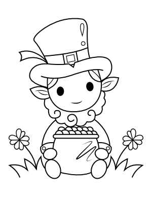 Free printable saint patricks day coloring pages page