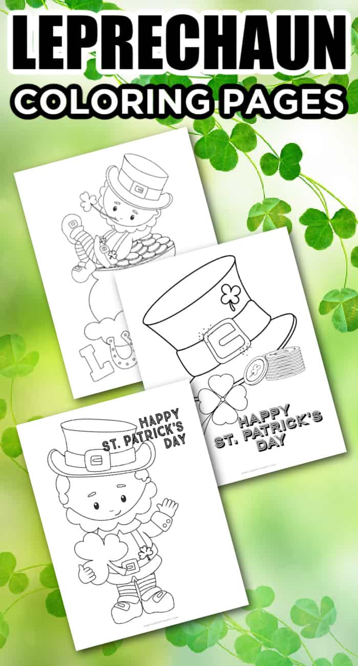 Free printable st patricks day coloring pages