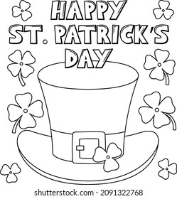 Shamrock coloring page images stock photos d objects vectors