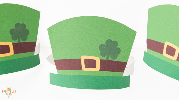 St patricks day hat free template