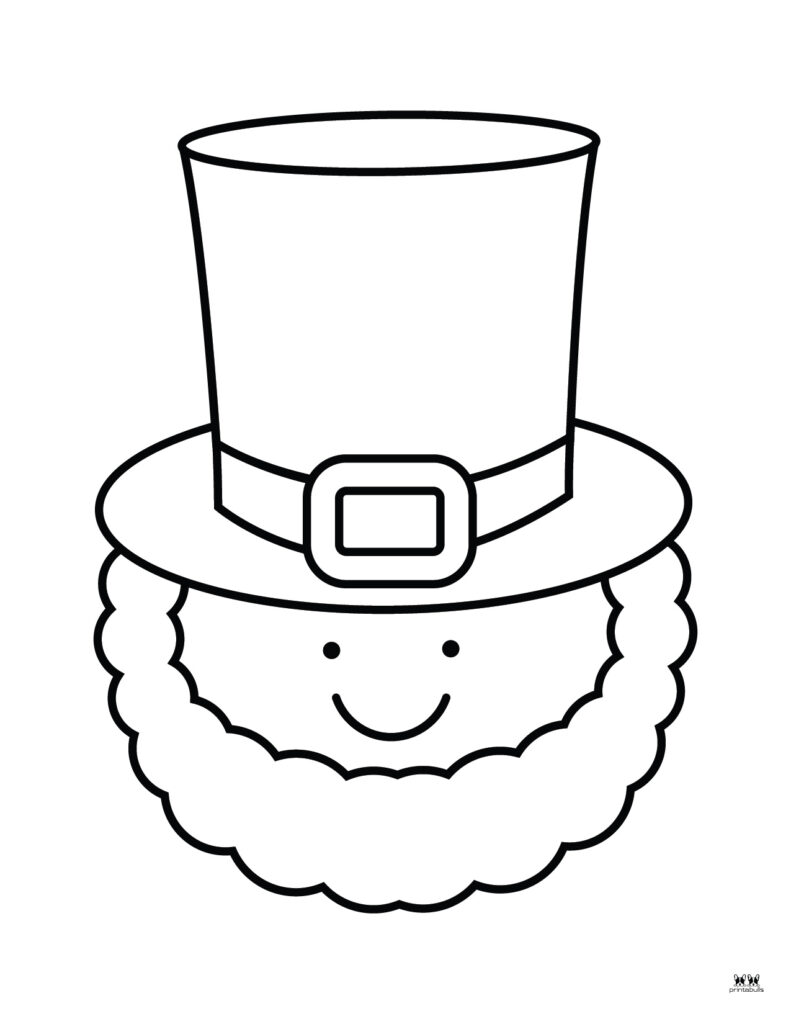 Leprechaun coloring pages templates