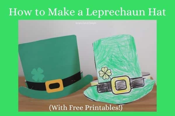 How to make a leprechaun hat headband free printable