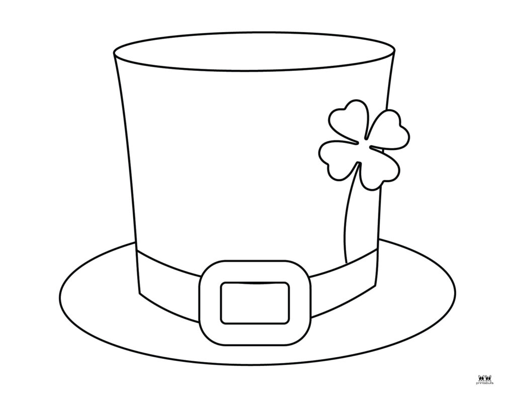 Leprechaun coloring pages templates