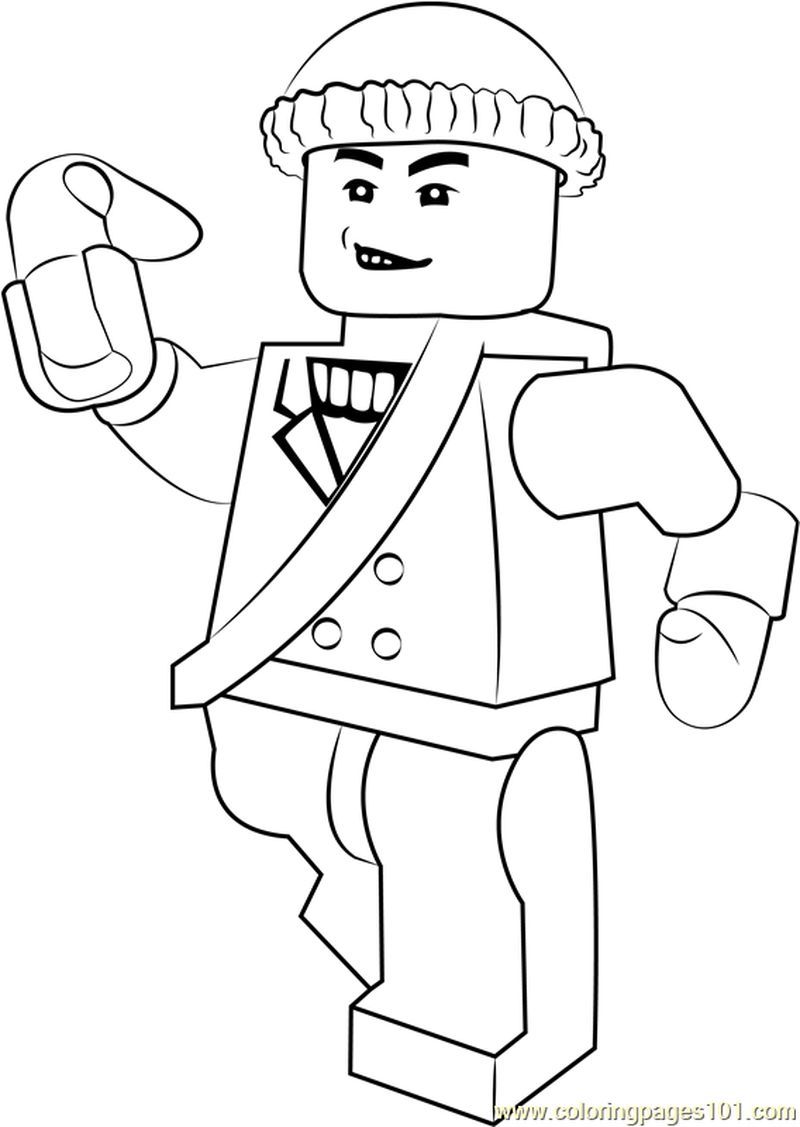 Lego coloring pages pdf for kids