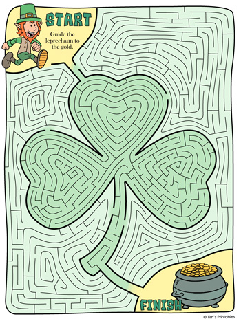 Leprechauns â tims printables