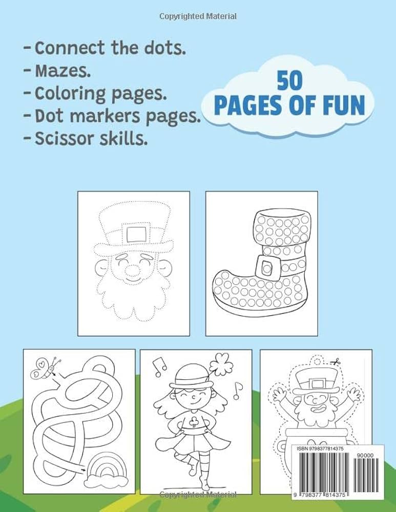 The ultimate st patricks day activity book for kids ages