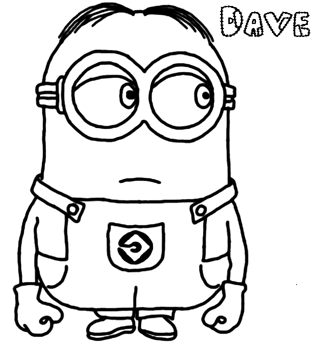 Minion coloring pages printable for free download