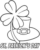 St patricks day coloring sheet