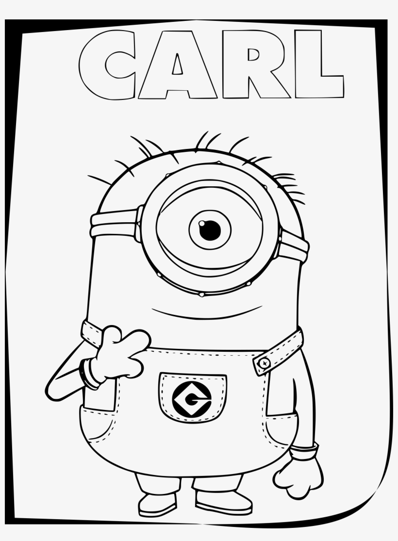 Minions coloring pages