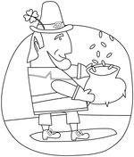 Leprechaun coloring pages free coloring pages