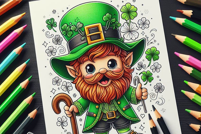 Free st patricks day coloring pages to download and enjoy