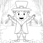 Leprechaun coloring pages free coloring pages