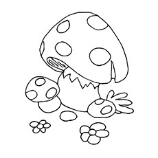 Top free pritable mushroom coloring pages online