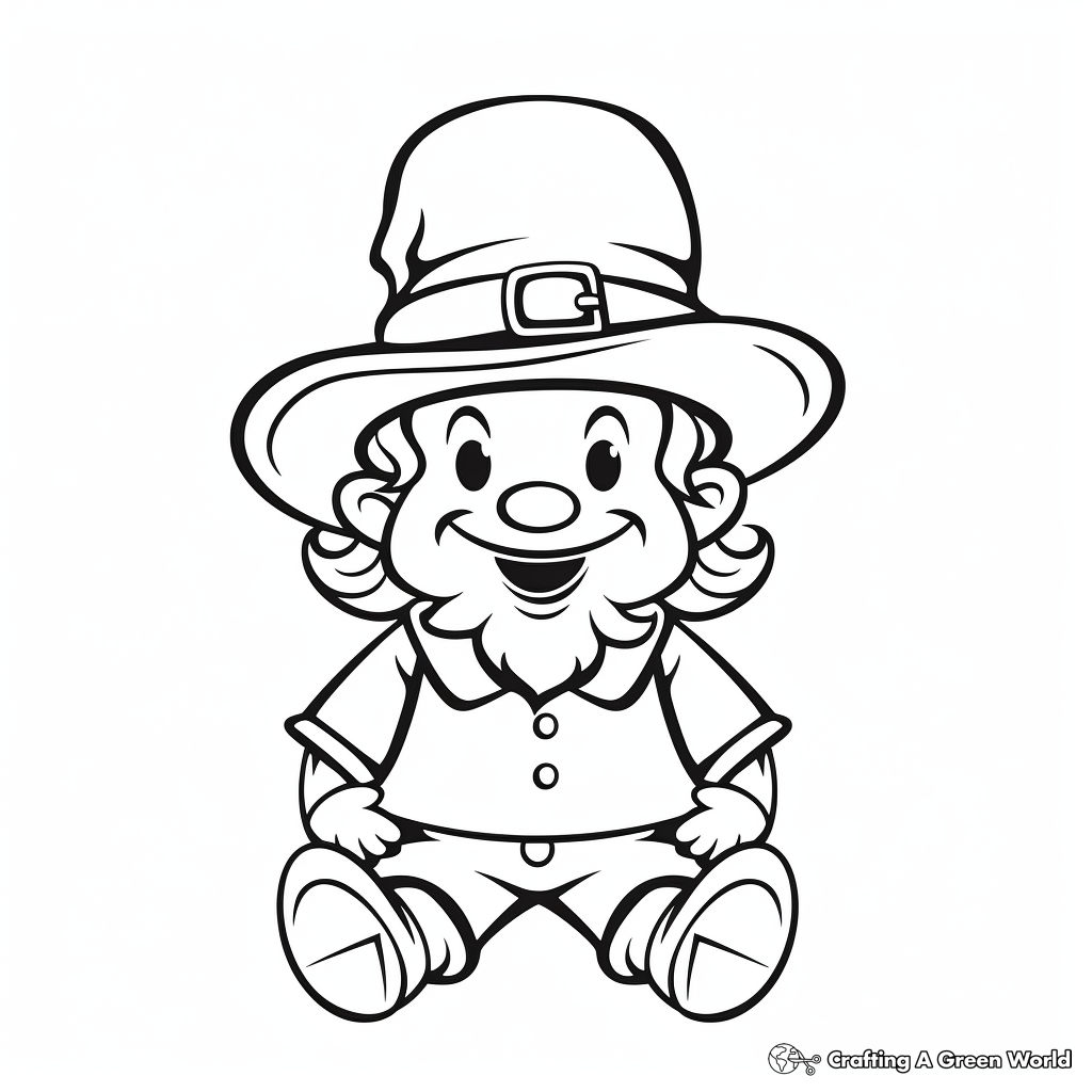 Leprechaun coloring pages