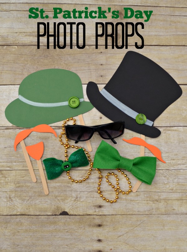 St patricks day photo props