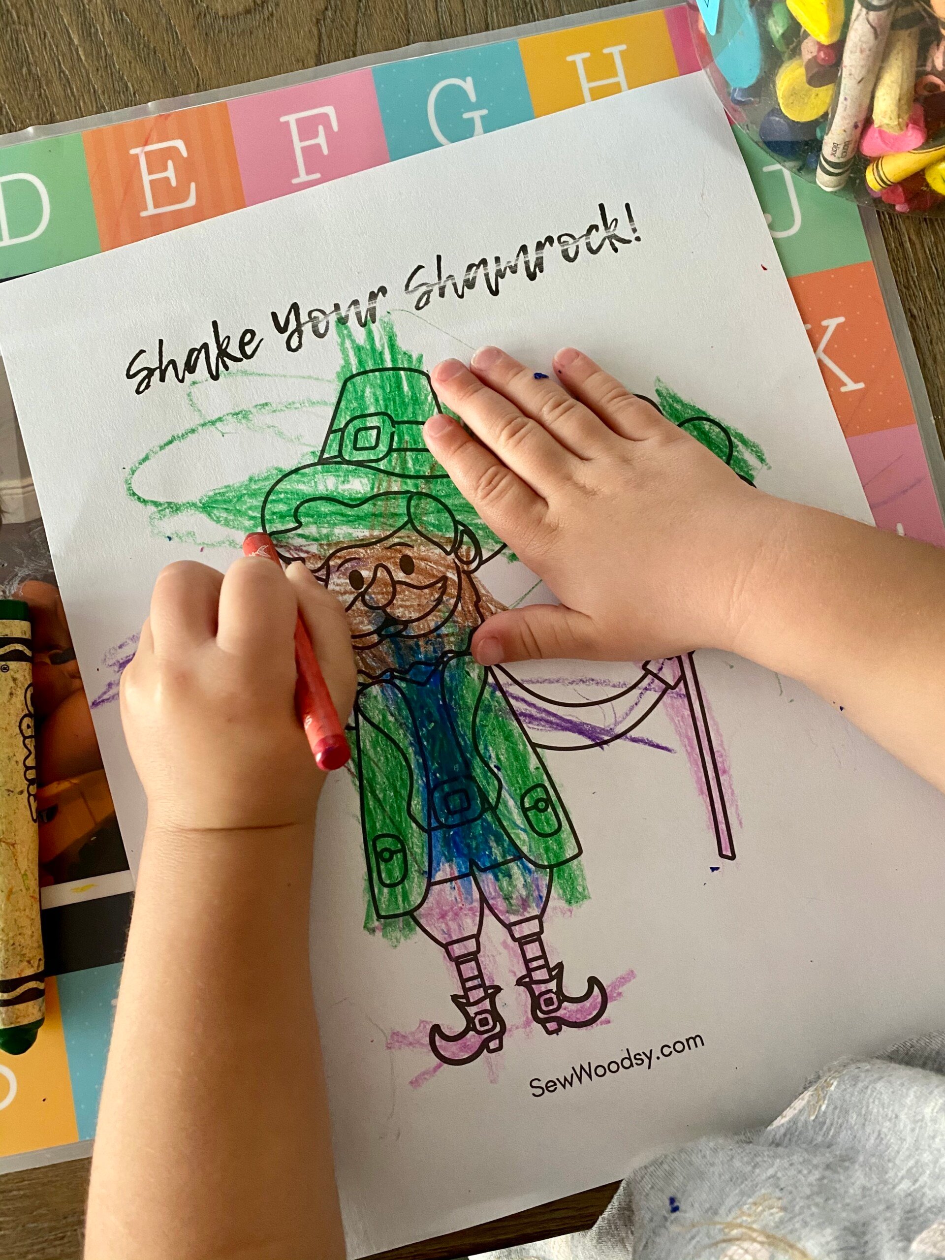 Leprechaun coloring pages