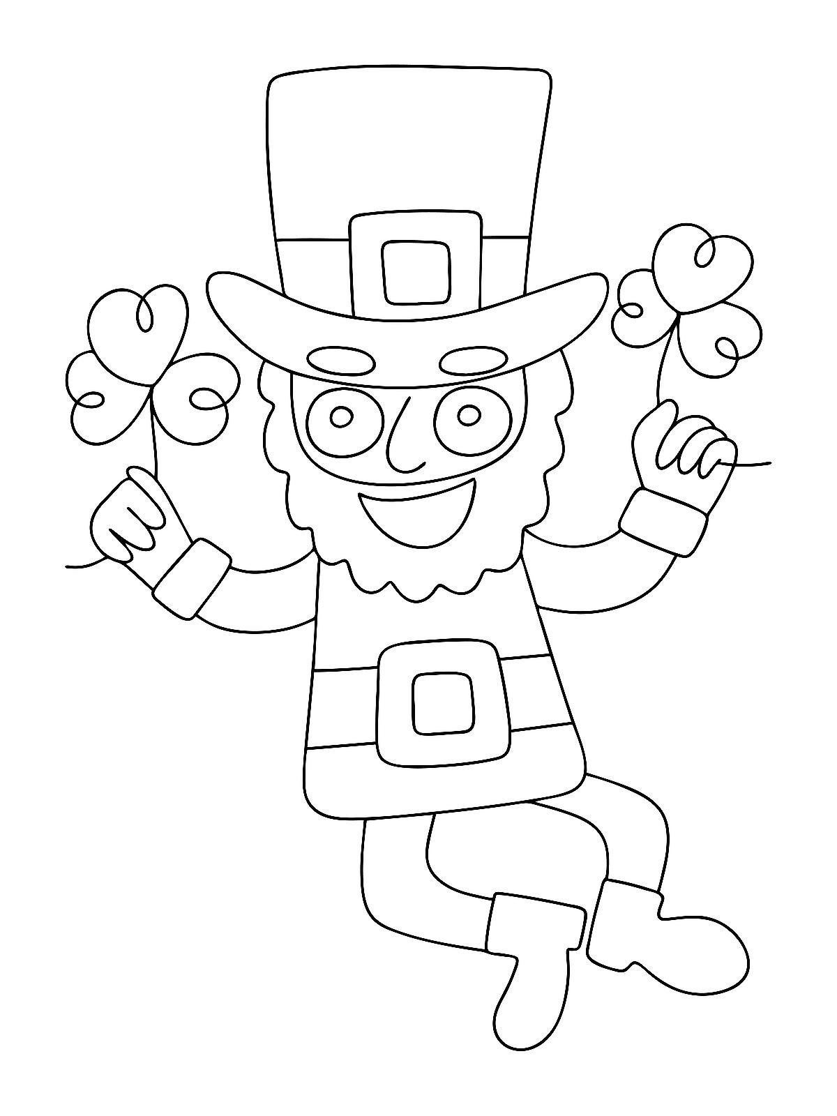 St patricks day coloring pages free printable coloring pages of shamrocks leprechauns more printables mom