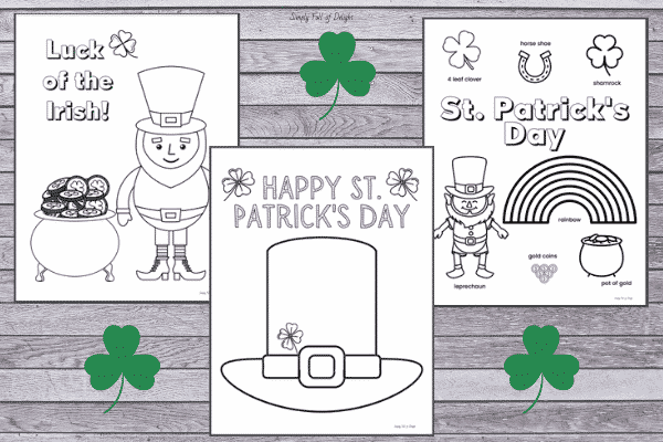 Free st patricks day printables for kids is so fun