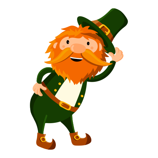 Leprechaun stickers