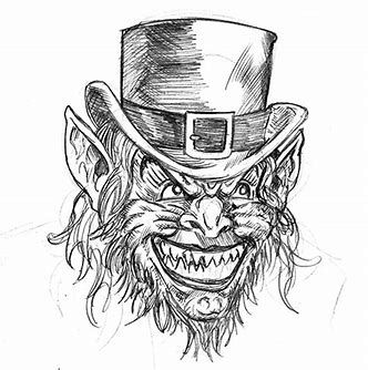 Image result for leprechaun horror coloring pages dark art tattoo monster coloring pages indie drawings