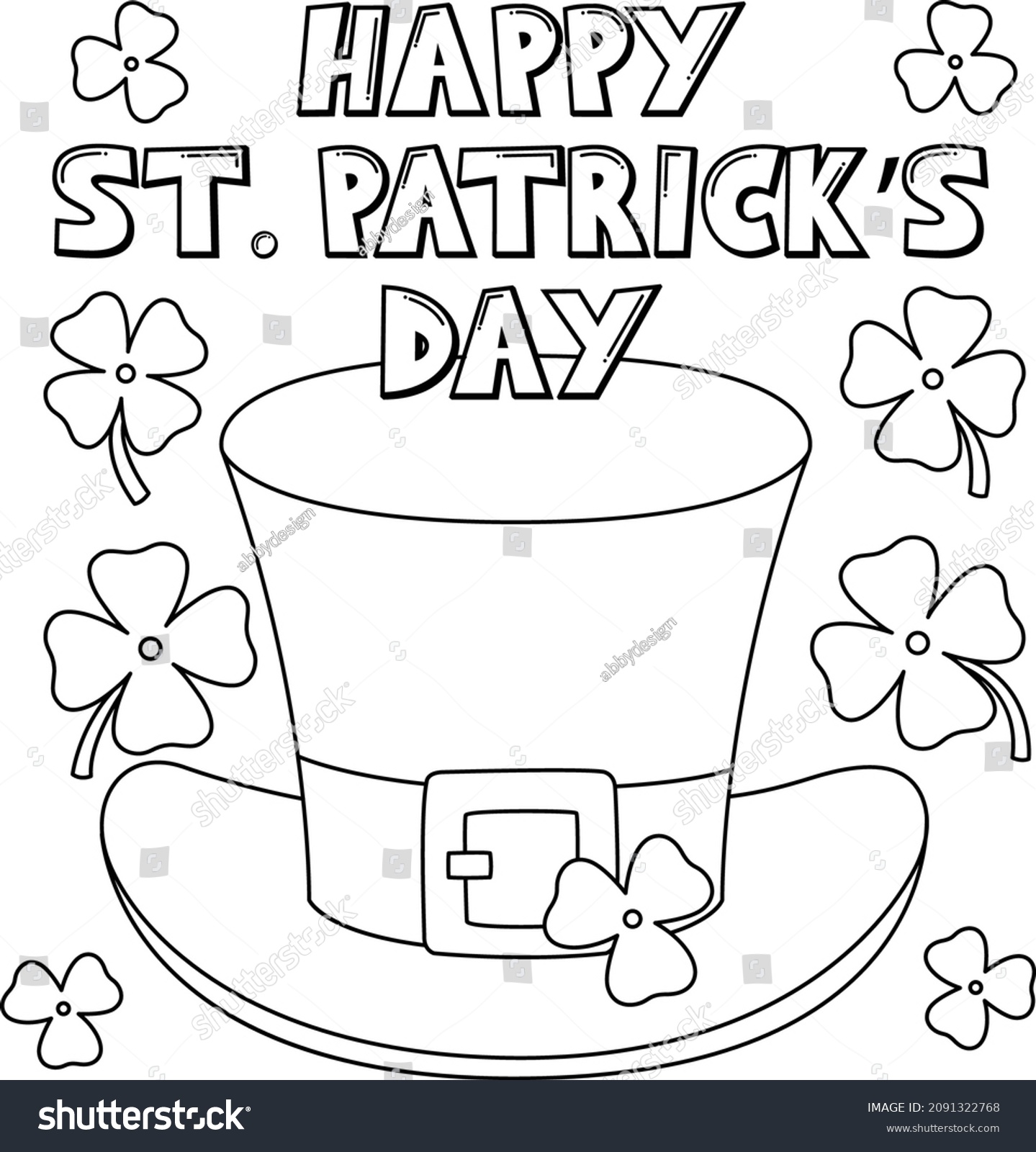 St patricks day coloring pages over royalty