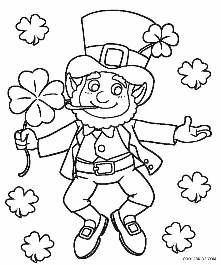 Free printable leprechaun coloring pages for kids coolbkids st patricks day crafts for kids st patricks coloring sheets coloring pages