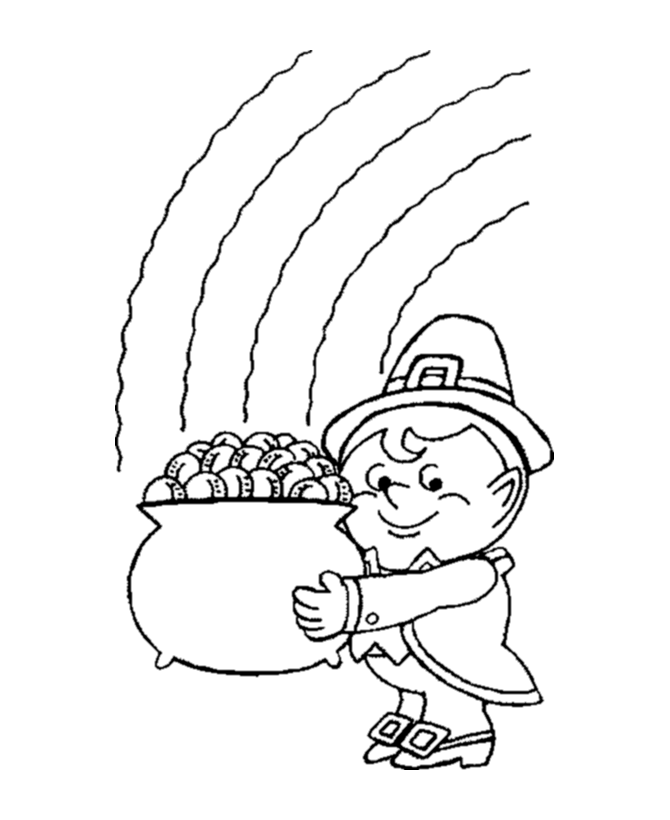 Bluebonkers st patricks day coloring page sheets