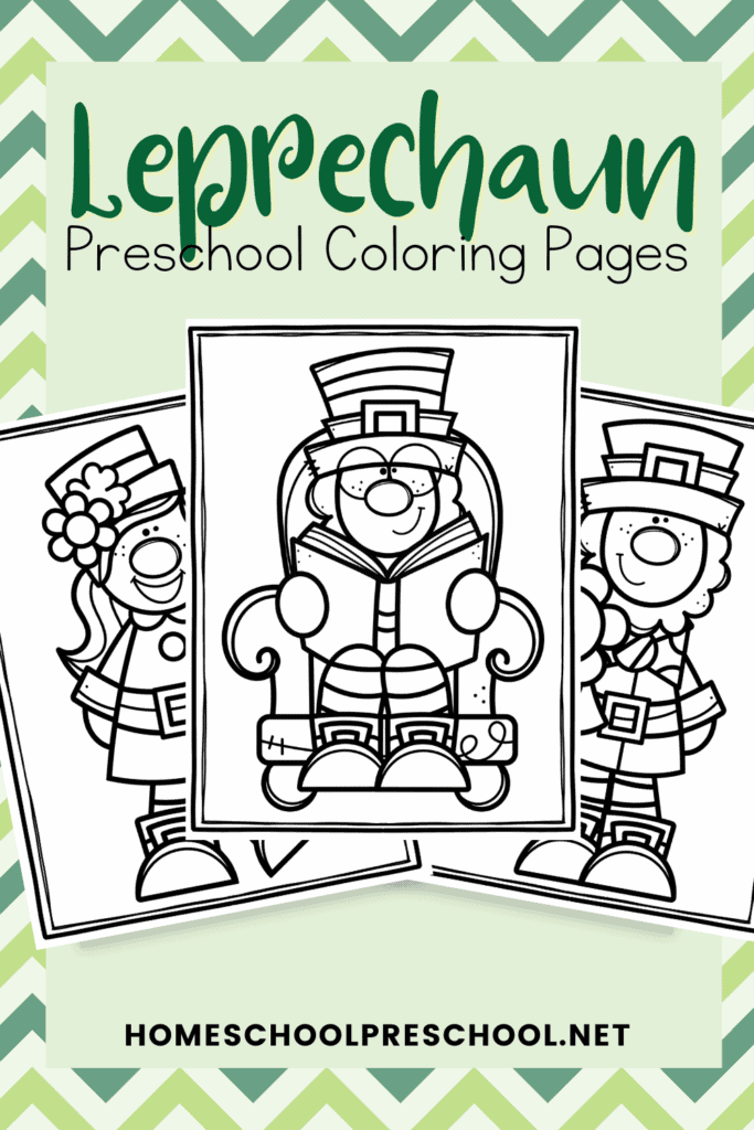 Leprechaun coloring pages for st patricks day