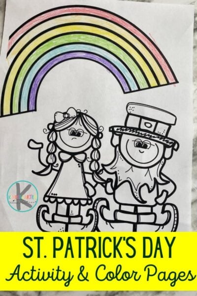 Free st patricks coloring pages