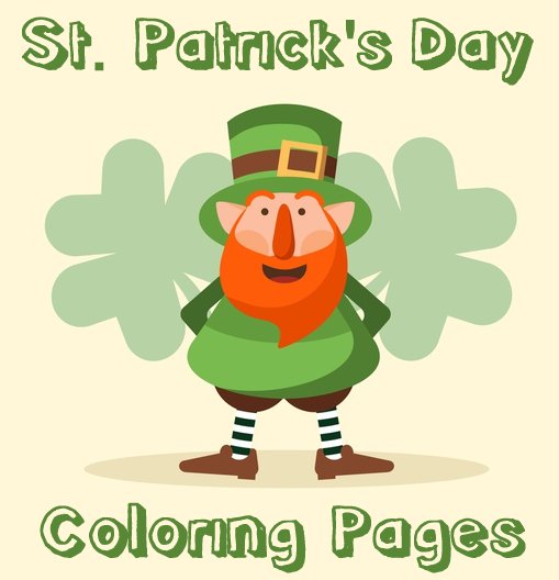 St patricks day coloring pages