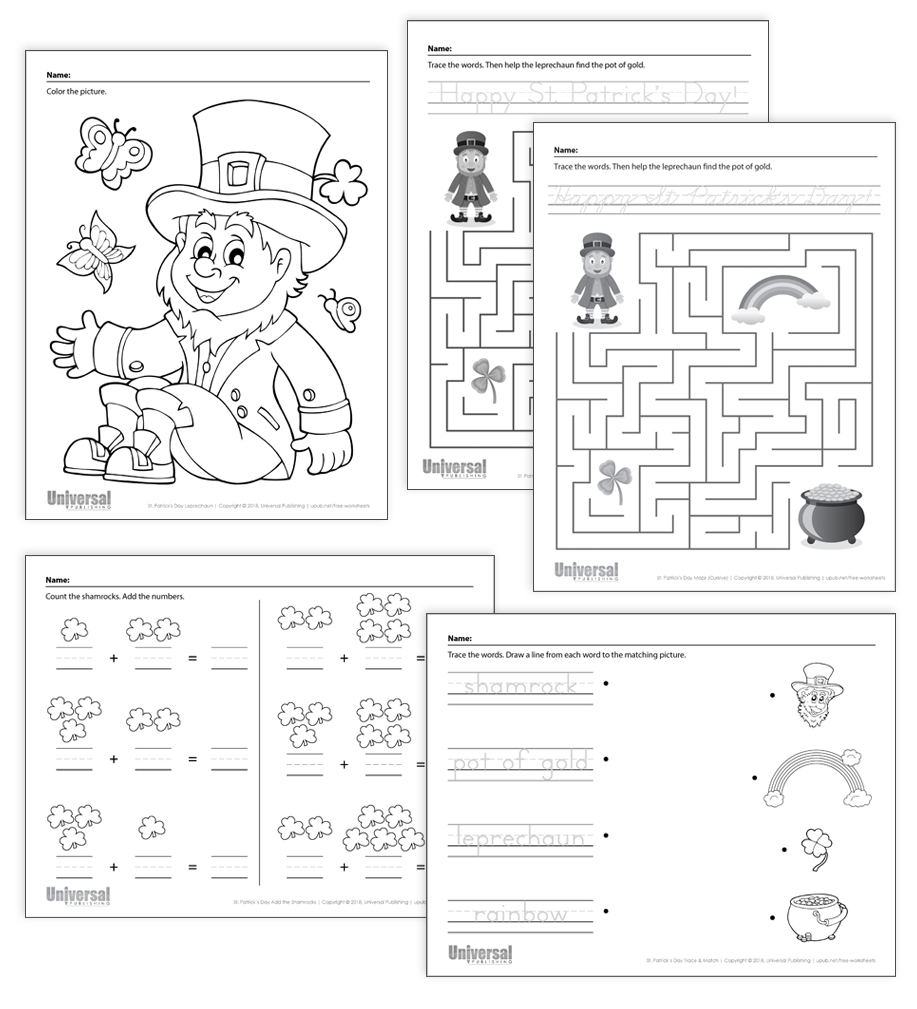 St patricks day free printables