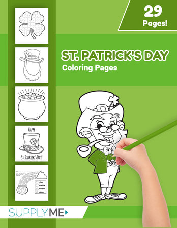 Free st patricks day coloring pages for kids