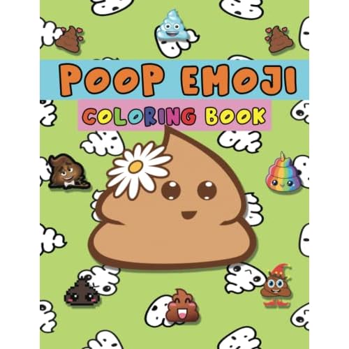 Poop emoji colori book funny emoji poop nigeria ubuy