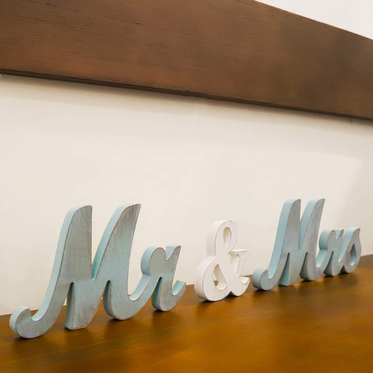 Letras de madera grandes decorativas mr mrs decoracion de boda centros de mesa