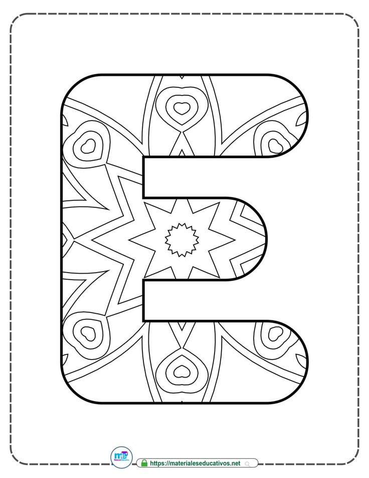 Abecedario de mandalas del para colorear mandalas para colorear abecedario letras de madera pintadas