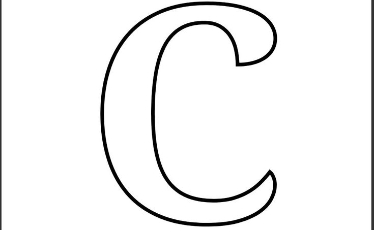 Manualidadesreciclables letter c coloring pages printable letters alphabet coloring pages