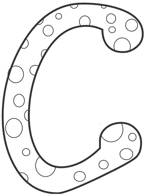 Moldes da letra c para imprimir coloring for kids coloring pages coloring pages for kids