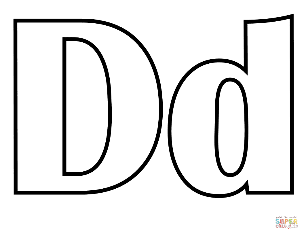 Classic letter d coloring page free printable coloring pages free printable alphabet letters alphabet coloring pages printable alphabet letters