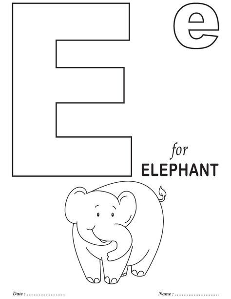 Printables alphabet e coloring sheets alfabeto prã