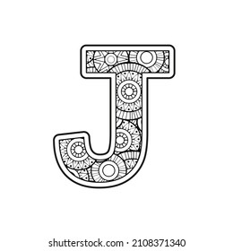 Letter j coloring page images stock photos d objects vectors