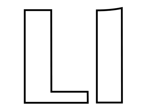 Classic letter l coloring page free printable coloring pages