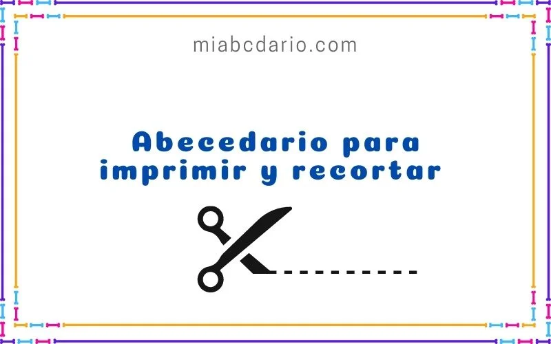 Âï abecedario para imprimir y recortar ââ pleto